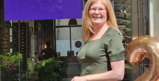 Ingrid doet de versnelde opleiding Opticien