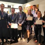 Zadkine winnaars vakwedstrijden van Association Européenne des Écoles d'Hotellerie et de Tourisme (AEHT)