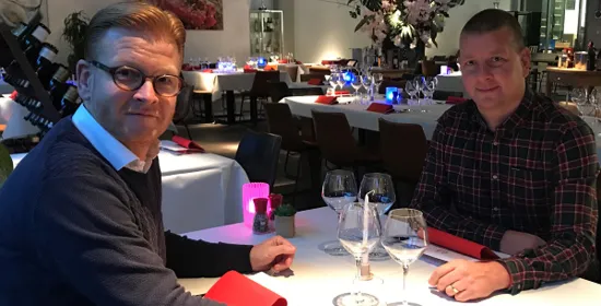 Marco Hugens en Remco Nefs, beide Studie- en Intake coördinator van de Zadkine Hospitality opleidingen
