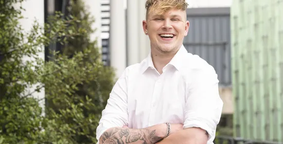 Duncan is Hospitality student bij Zadkine