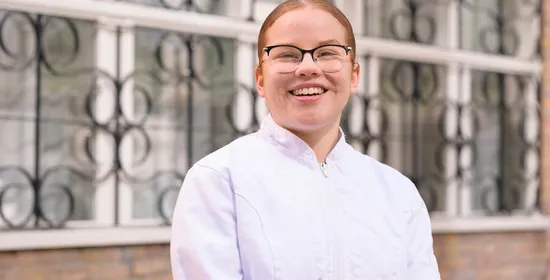Gabriella volgt de mbo-opleiding Zelfstandig Werkend Kok bij Zadkine