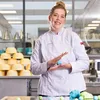 studenten brood en banket aan het werk 
