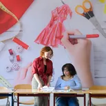 Studenten Business en Fashion mbo Zadkine
