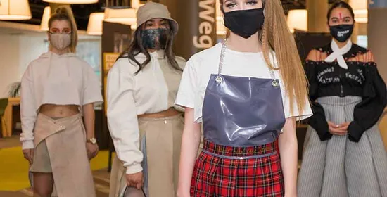 Zadkine studenten van de opleiding Business and fashion 