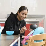 Studente opleiding kinderopvang