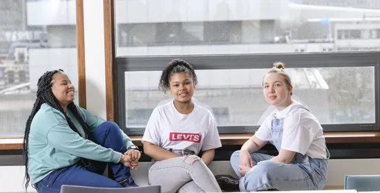 Studenten mbo social work opleiding
