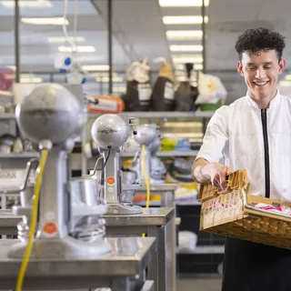 Student opleiding bakker