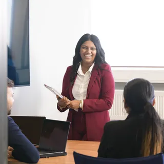 Studenten verkoop en commerciele opleidingen
