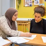 Zij instroom docenten aan het werk 