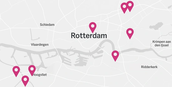 Alle Zadkine locaties