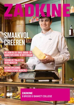 Cover van het Brood & Banket College - Smaakvol creëren