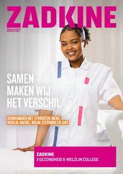 Cover van het Gezondheid & Welzijn College - Samen maken wij het verschil