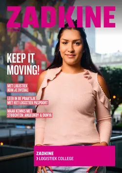Cover van het Logistiek College - Keep it moving!