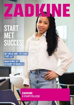 Cover van het Startcollege - Start met succes!