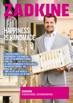 Cover van Vakschool Schoonhoven - Happiness is handmade