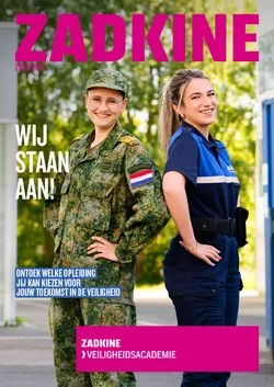 Cover van de Veiligheidsacademie - Wij staan aan!