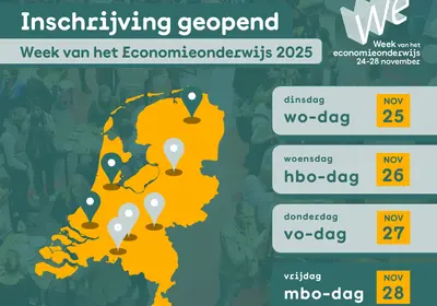 week van het economie onderwijs inschrijving 