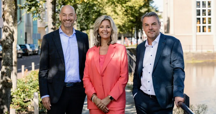 v.l.n.r.: Stan Vloet, Jacqueline Prins, Jan Lokker