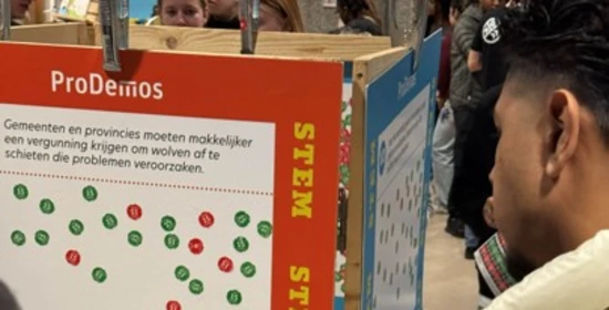 verkiezingsfestival 2025 bij Zadkine goede school die dat doet