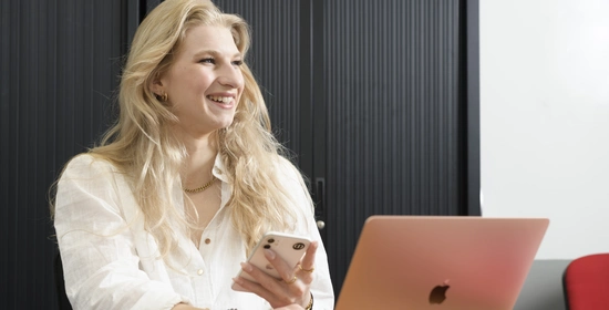 Student van de Zadkine mbo opleiding Management Assistant