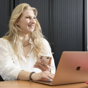Student van de Zadkine mbo opleiding Management Assistant