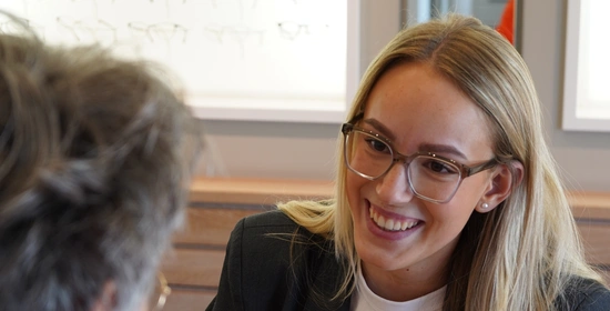 Student mbo opleiding opticien