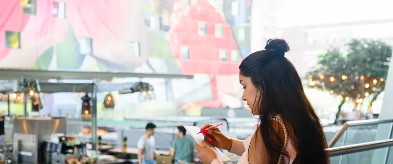 Logistiek student in de Markthal
