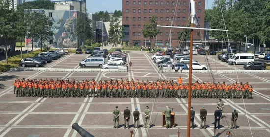 veva marcheert 