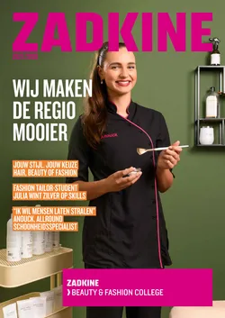 Cover van het Beauty & Fashion College - Wij maken de regio mooier