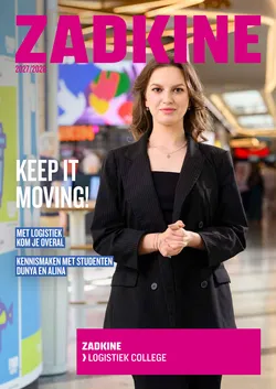 Cover van het Logistiek College - Keep it moving!
