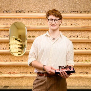Student opleiding optiek