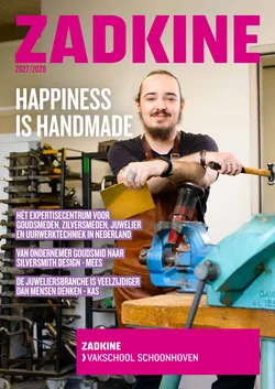 Cover van Vakschool Schoonhoven - Happiness is handmade