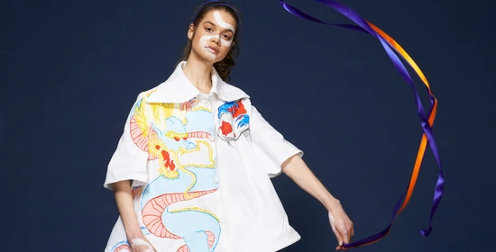 Afstudeercollectie van modestudent