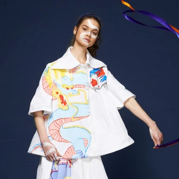 Afstudeercollectie van modestudent