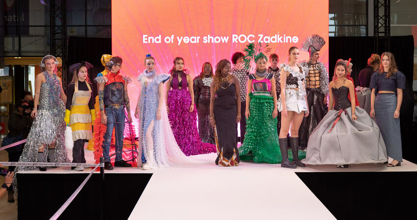 End of year show studenten Business and Fashion