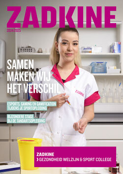 Cover van het Gezondheid, Welzijn en Sport College - Samen maken wij het verschil